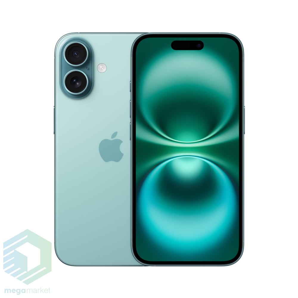 Телефон Apple iPhone 16 Plus 256Gb eSim+sim (Teal)